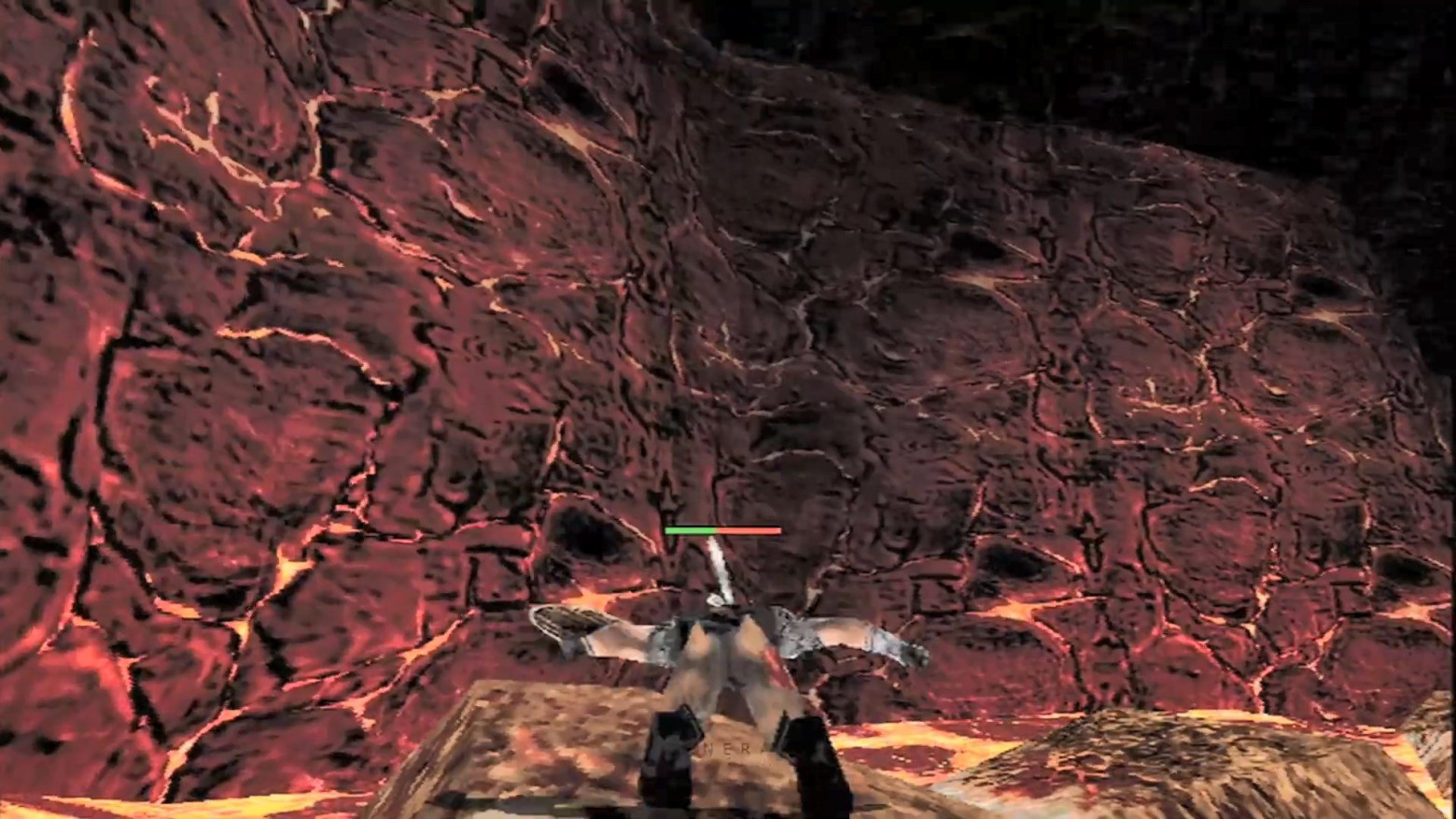  Подумаешь, упал. С кем не бывает. Главное, что не в лаву!